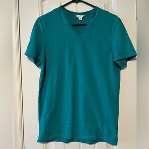 Calvin Klein Men's Aqua Short Sleeve Tee
